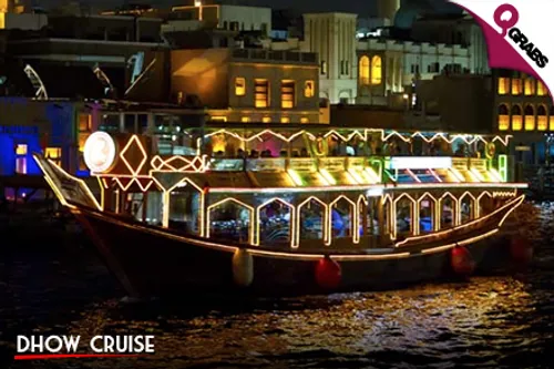 For QR62 Child or QR125 Adult, Take to the Water with a Dinner Dhow Cruise! (QR125/QR250 Value)